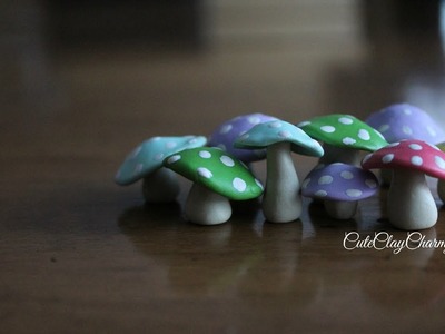 How to Make Polymer Clay Mushrooms
