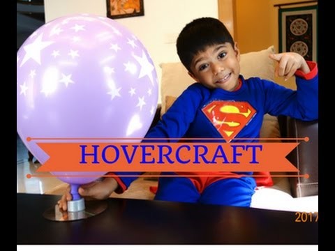How To Make Your Own Hovercraft at Home; Fun and Easy Video; DIY
