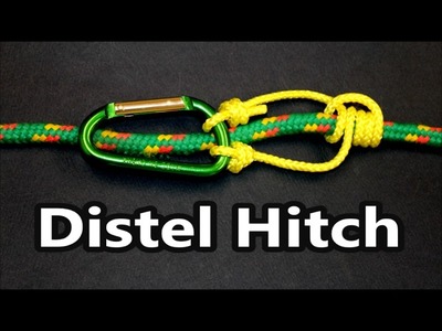 How to tie the Distel hitch (knot) | Encyclopedia of Knots | Climbing knots | Do it right