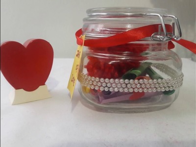 JAR OF LOVE | DIY VALENTINES DAY  GIFT IDEA