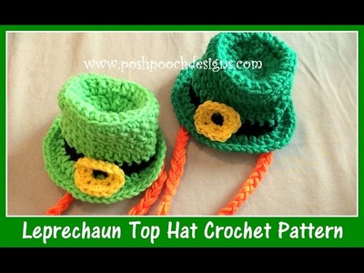 Leprechaun Top Hat Crochet Pattern