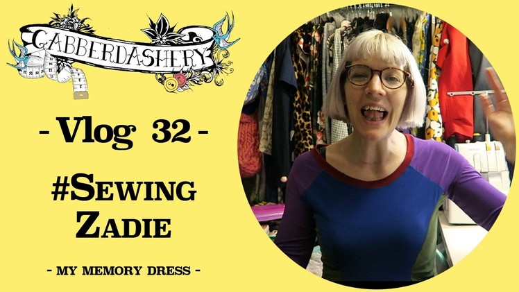 Making a Tilly and the Buttons Zadie + Knitting & Stitching Show Meetup | Vlog 32