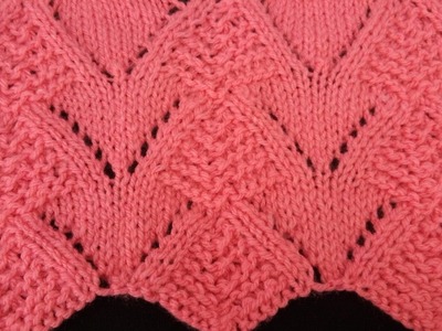 Pletenje - 10. Ažur bod | Knitting tutorial - Openwork stitch