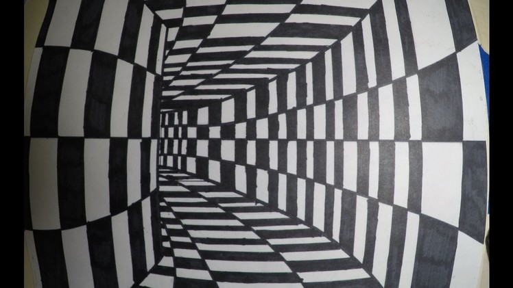 3D Optical illusion (Tunnel)