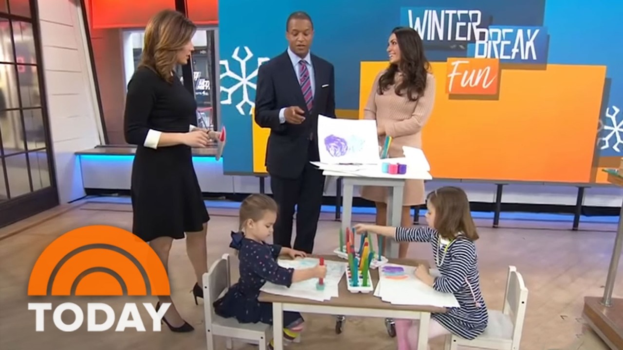 DIY Ideas To Keep Kids Entertained: Ice Painting, Random Acts Of Kindness | TODAY