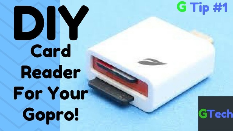 DIY Micro SD Card Reader For Your Phone - GTip #1