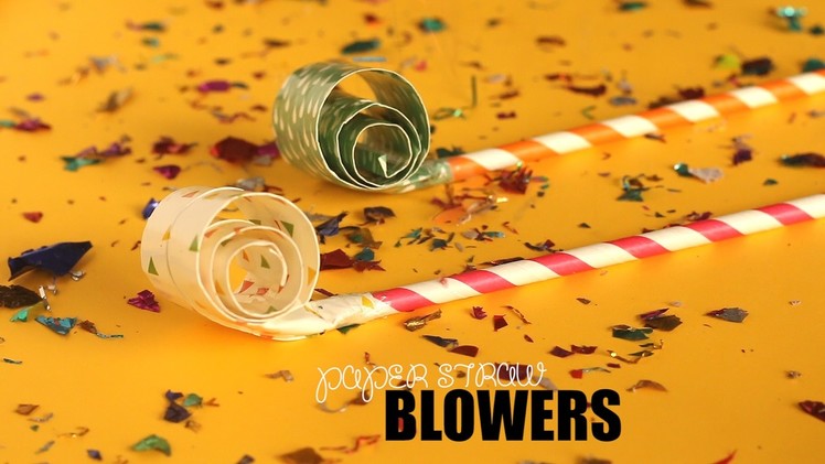 DIY: Party Blowers