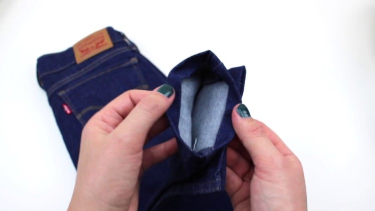 DIY.Tuto Faire un ourlet de jean - How to hem jeans - easy DIY - Couper son jean