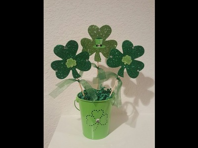 Easy and Cheap St  Patrick's Day DIY ( crafting for beginners)