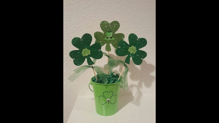 Easy and Cheap St  Patrick's Day DIY ( crafting for beginners)