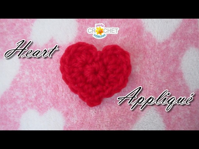 Heart Appliqué DIY - Happy Valentine's Day!