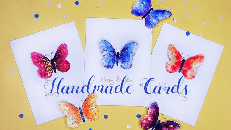 How to: Beautiful Handmade Butterfly Cards | DIY Tutorial