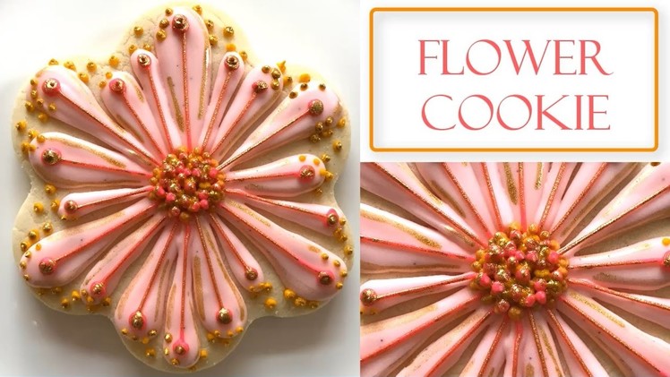 How to Decorate a Flower Cookie | Multi Petal Design