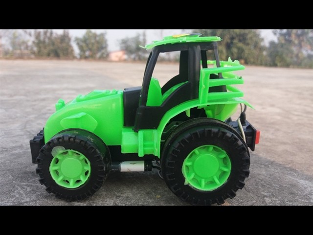 How to Make a Car (Electric Tractor) RC tractor Tutorial