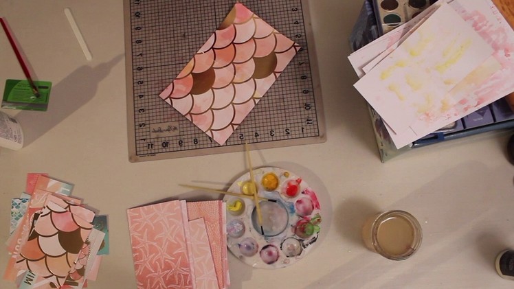 How to Make a Junk Journal | Junk Journal Tutorial Start to Finish | Water Color Junk Journal
