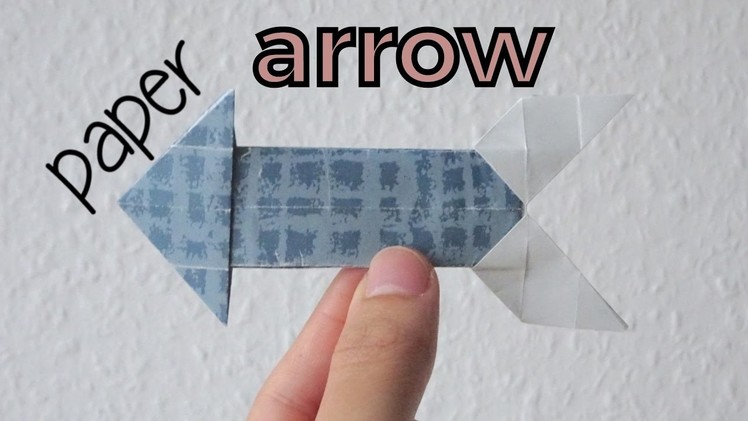 How to make a Paper Arrow | Origami Arrow