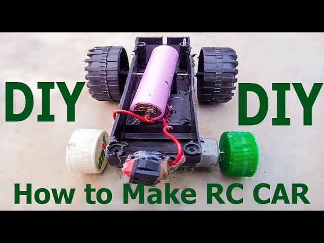 how to make a petrol rc car