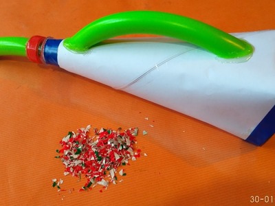 How to make a  Vacuum Cleaner with Paper II Very easy II
