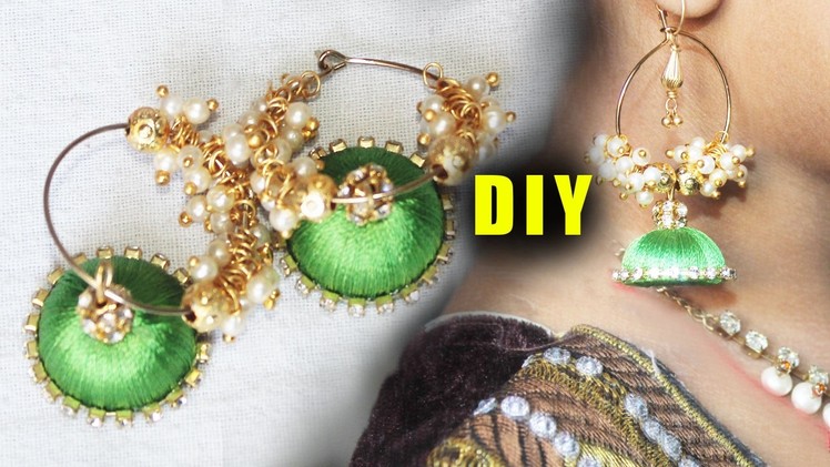 How to Make Earrings Zardosi Princess Model | | ZoolTv