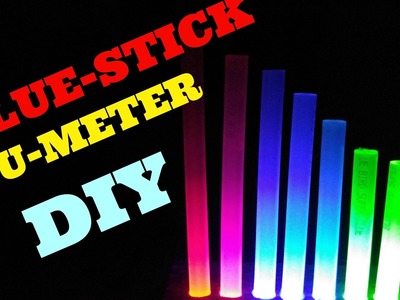 How to make glue stick vu meter||glue stick lamp ||Gluestick DIY Life Hacks