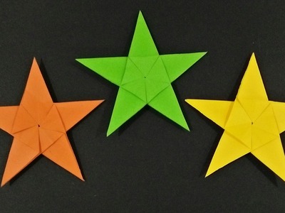 How to make origami: 5 pointed star