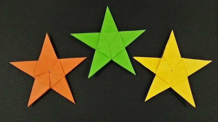 How to make origami: 5 pointed star
