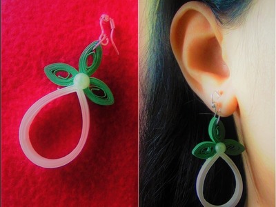 How To Make Quilling Earring Tutorial.Design 39