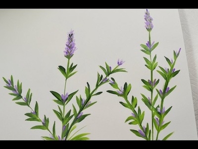 How to Paint Lavender