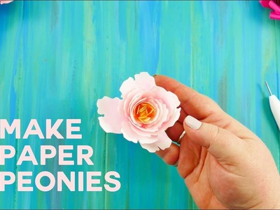 Make an Easy Paper Peony Rolled Flower