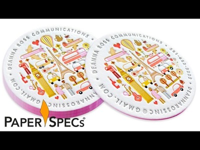 PaperSpecs.com | Paper Inspiration #292: Circular Business Cards