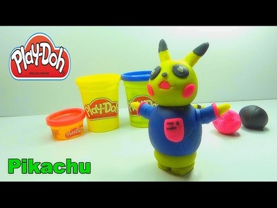 Play Doh Pokemon Pikachu - How To Make With Playdoh