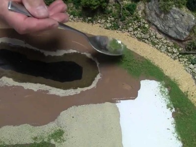 Basic Model Train Scenery Tutorial #4 - Creating a body of water
