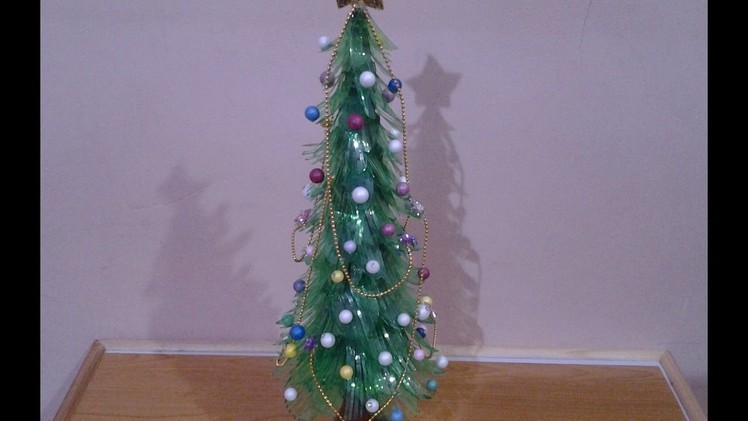 Best Out Of Waste Plastic Bottles Christmas Tree
