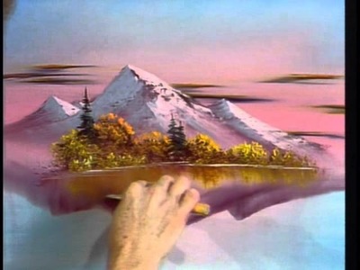 Image result for scumbling trees and sky bob ross