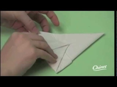 Chinet Napkin Folding - Bunny