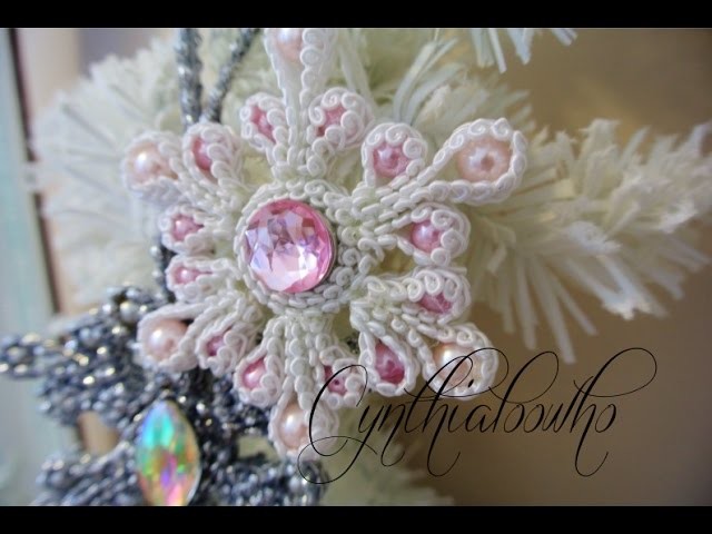 Day 6 of 10 Days of Christmas Ornaments with Cynthialoowho 2016