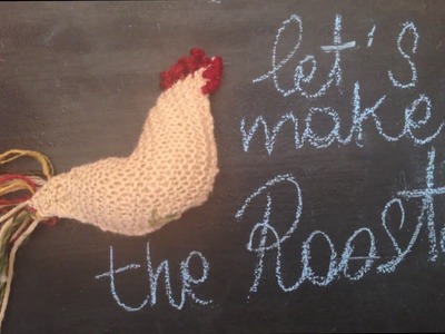 DIY - Knitted Rooster Waldorf inspired