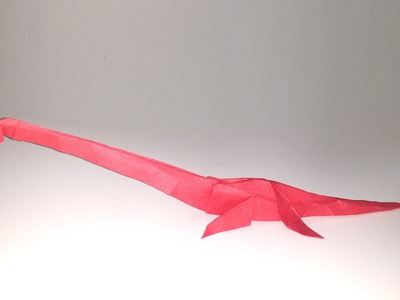 Easy Origami Dinosaur - Thalassomedon tutorial (Henry Phạm)