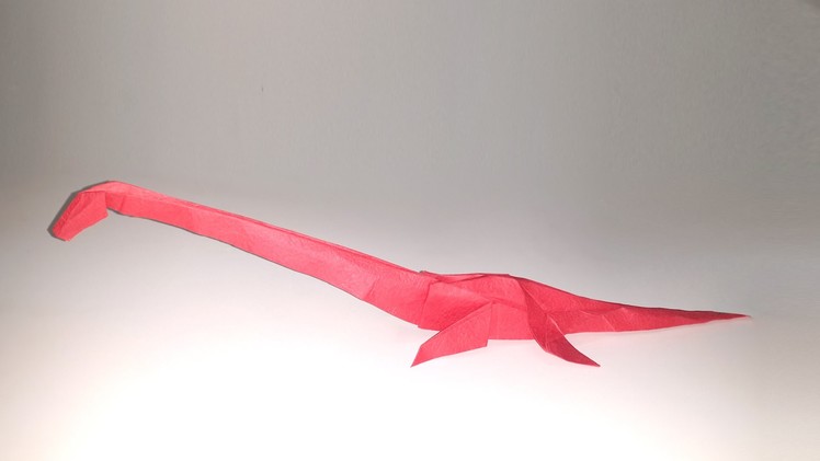 Easy Origami Dinosaur - Thalassomedon tutorial (Henry Phạm)