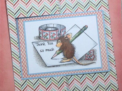 House-Mouse Sunday - Card making video using Sizzix Flip-its