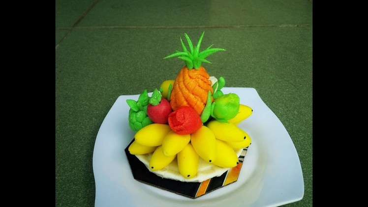 How To Create A Fruit Platters From Rice Flour - "Tò He" Art
