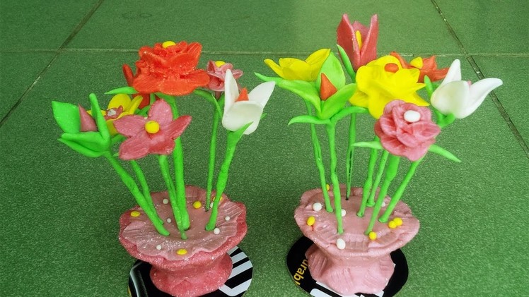How To Create Flower From Rice Flour - "Tò He" Art