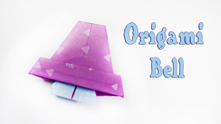 How to make an origami Christmas bell