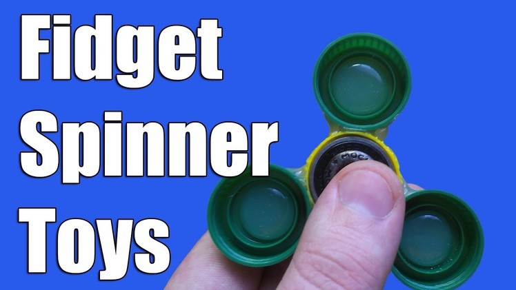 How to make - Fidget Spinner hands - Fidget toys