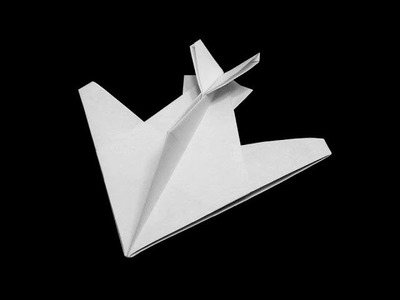 How to make: Origami Stealth Fighter (Robert J.Lang)