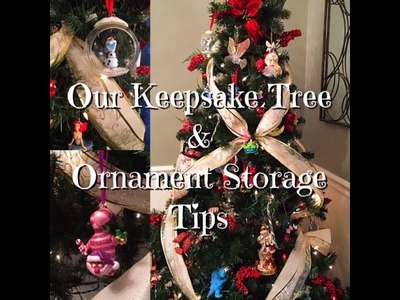 Keepsake Ornament Tree & Ornament Storage How -To