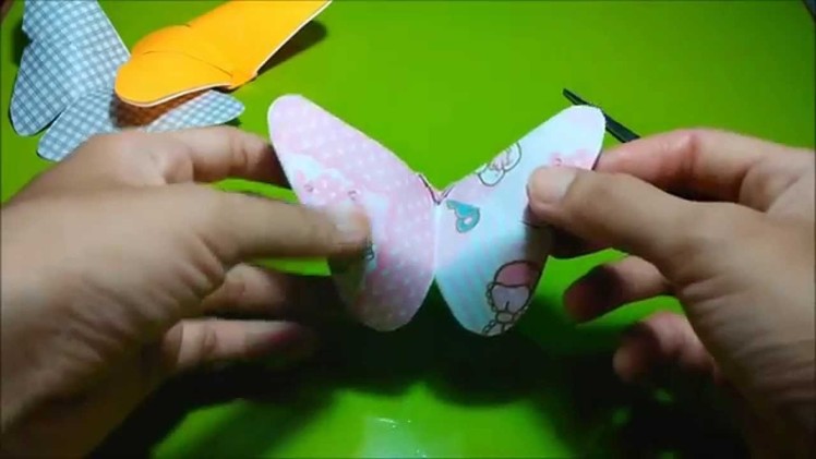 KIRIGAMI - How to make kirigami butterfly