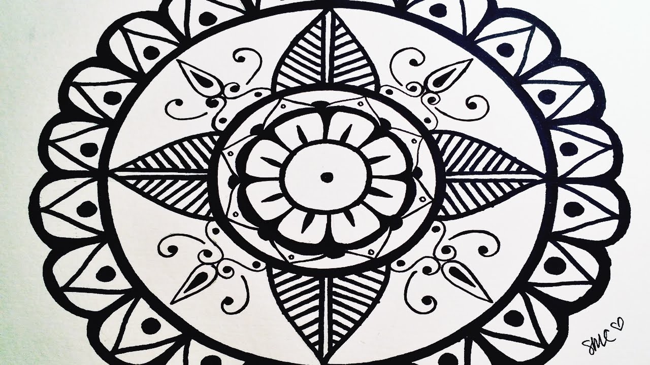 mandala drawing for beginners mandala drawing for beginners