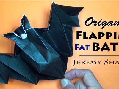 Origami Flapping Fat Bat Hat