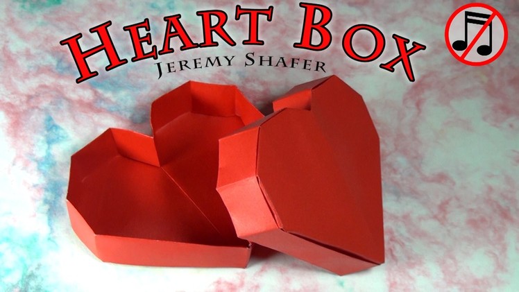 Origami Heart Box (no music)